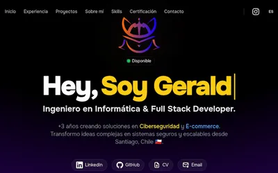 Caso de éxito: Portafolio Personal